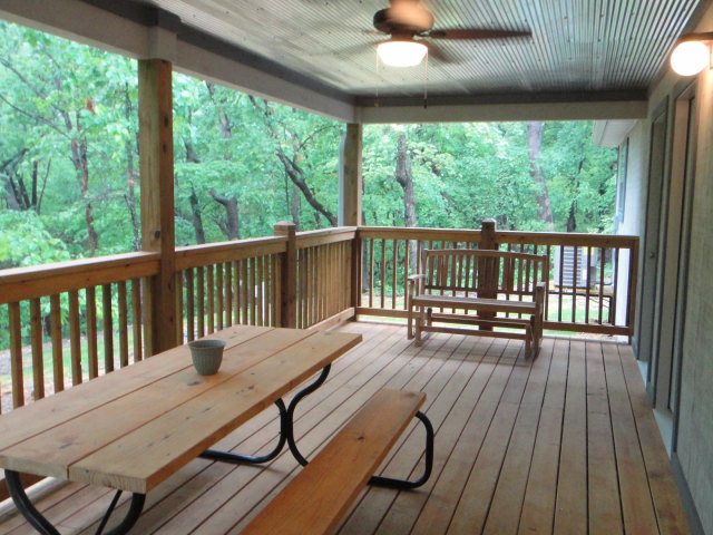 Timber Ridge Resort At Mark Twain Lake New Cabin 25 The Back Porch